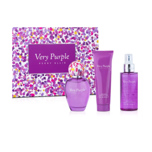 VERY PURPLE PERRY ELLIS SET PARA DAMA