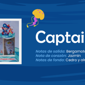 PERFUKITS CAPTAIN BLUE SET PARA NIÑOS